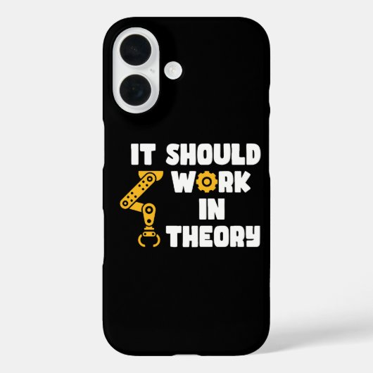 Es sollte theoretisch funktionieren, lustiger robo Case-Mate iPhone hülle (Rückseite)