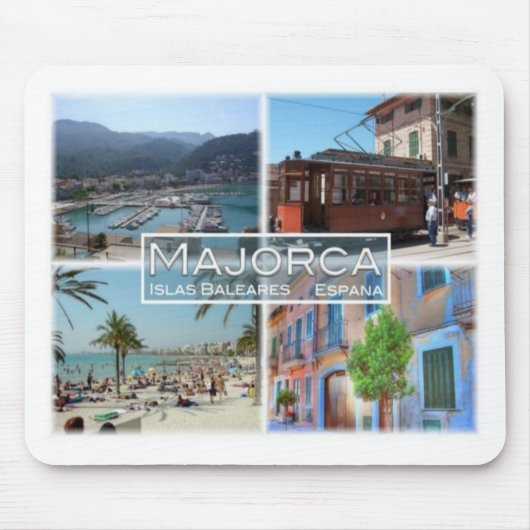 ES Spanien - Balearen - Mallorca - Mousepad (Vorne)