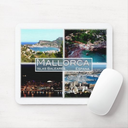 ES Spanien - Balearen - Mallorca - Mousepad (Mit Mouse)