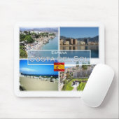 ES Spanien - Espana - Costa del Sol - Torremolinos Mousepad (Mit Mouse)
