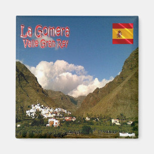 ES - Spanien - La Gomera - Valle Gran Rey Magnet