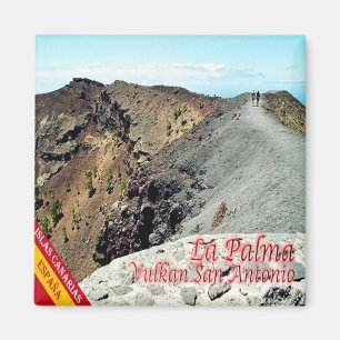 ES - Spanien - La Palma - Volcan San Antonio Magnet