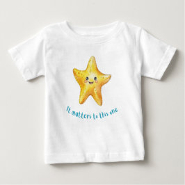 Es spielt eine Rolle, die Sternengeschichte. Baby T-shirt