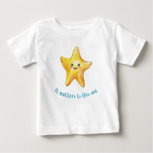 Es spielt eine Rolle, die Sternengeschichte. Baby T-shirt
