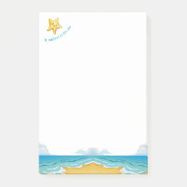 Es spielt eine Rolle, die Sternengeschichte. Post-it Klebezettel