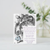 Es spielt keine Rolle, auf welche Weise du gehst Postkarte (Stehend Vorderseite)