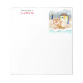 ES SPIELT SICH AUF DIESEN AN - Chow Aufkleber Notizblock (Vorderseite)