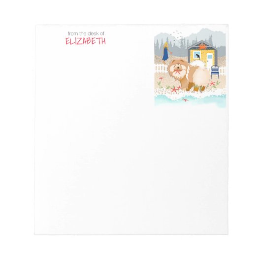 ES SPIELT SICH AUF DIESEN AN - Chow Aufkleber Notizblock (Vorderseite)