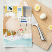 ES SPIELT SICH AUF DIESES EIN - Küchenhandtuch Geschirrtuch (Viertel Falte)