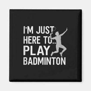 Es steckt in meiner DNA Badminton-Shuttle-Schläger Magnet