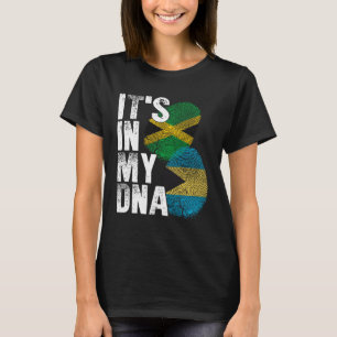 Es steckt in meiner DNA in Jamaika-Bahamian-Jamaik T-Shirt
