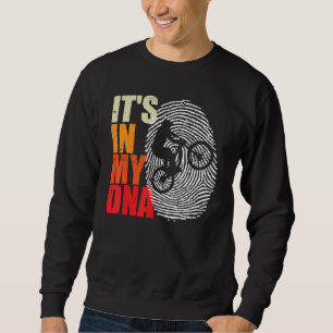 Es steckt in meiner DNA Mountainbike Sweatshirt