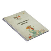 Es steht dir frei, anders zu sein notizblock (Rechte Seite)