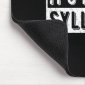 Es steht im Lehrplan Mousepad (Ecke)