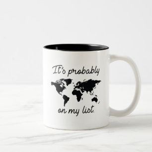Es steht wahrscheinlich auf meiner Liste Zweifarbige Tasse
