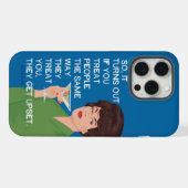 Es stellt sich also heraus, wenn man Menschen auf iPhone Hülle (Rückseite (Horizontal))