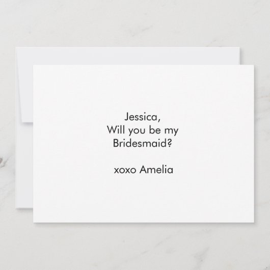 Es stellt sich heraus, dass ich ihn mit einer über karte (Rückseite)