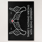 Es stimmt nichts damit, anders zu sein puzzle (Vertikal)