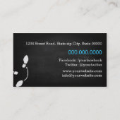 Es tanzt Unterweisend Visitenkarte (Rückseite)