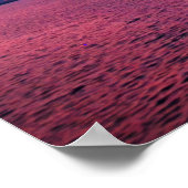 Es träumt, Lila Foto im Ozean zu zitieren Poster (Ecke)