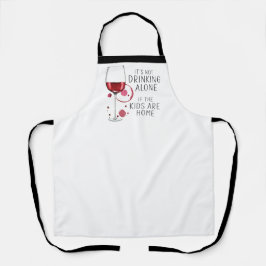 "Es trinkt nicht allein, wenn die Kinder Zuhause s Schürze