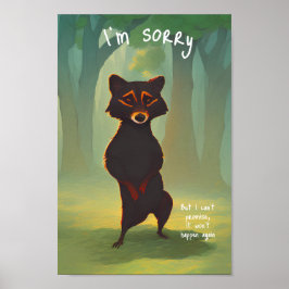 Es tut mir leid, aber ich kann nicht versprechen,  poster