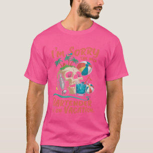 Es tut mir leid, dass der nette Barkeeper im Urlau T-Shirt