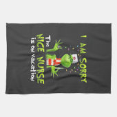 Es tut mir leid, dass die schöne Krankenschwester Geschirrtuch (Horizontal)