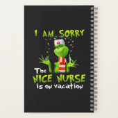 Es tut mir leid, dass die schöne Krankenschwester  Notizblock (Rückseite)