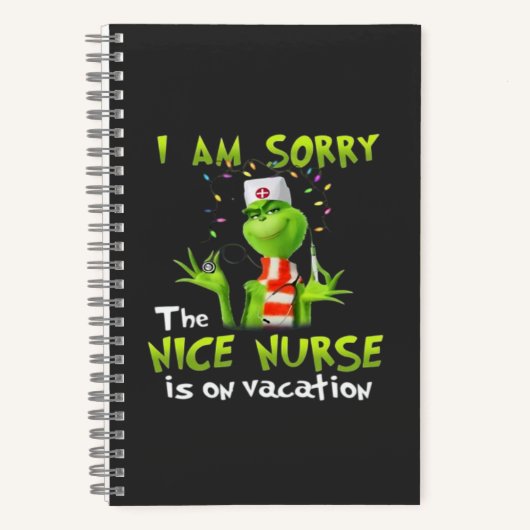 Es tut mir leid, dass die schöne Krankenschwester  Notizblock (Vorderseite)