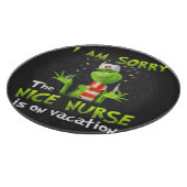 Es tut mir leid, dass die schöne Krankenschwester  Schneidebrett (Ecke)