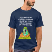 Es tut mir leid, dass ich deine Gefühle verletzt h T-Shirt (Vorderseite)