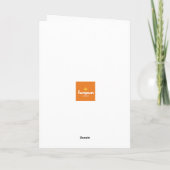 Es tut mir leid, dass ich eine Karte mit Ovarialfu (Rückseite)