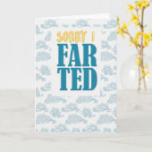 Es tut mir leid, dass ich gefurcht habe karte (Gelbe Blume)