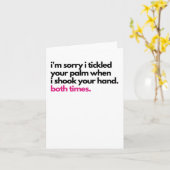 Es tut mir leid, dass ich Ihre Sympathiekarte für  Karte (Gelbe Blume)