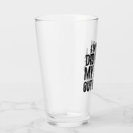 ES TUT MIR LEID, DASS ICH MEINE AUGEN LOUD AUSGEBR GLAS (Rechts)