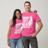 Es tut mir leid, dass ich nicht zu meinem Bauer ge T-Shirt (Unisex)