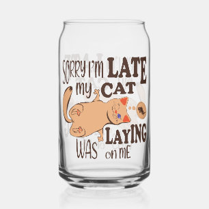 Es tut mir leid, dass ich zu spät dran bin dosenglas