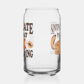 Es tut mir leid, dass ich zu spät dran bin dosenglas (Rechts)