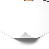 Es tut mir leid, dass ich zu spät dran bin fotodruck (Ecke)