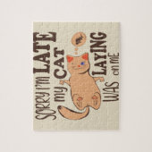 Es tut mir leid, dass ich zu spät dran bin puzzle (Vertikal)