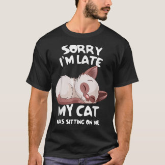 Es tut mir leid, dass meine Katze auf meinem Haust T-Shirt
