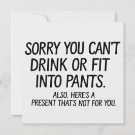 Es tut mir leid, dass Sie keine Schwangerschaft tr Einladung