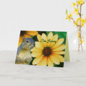 Es tut mir leid/irgendeine Occasion_ Karte (Gelbe Blume)