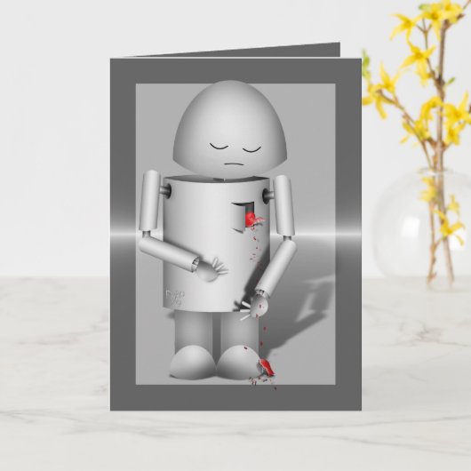 Es tut mir leid karte (Gelbe Blume)