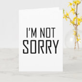 Es tut mir leid karte (Gelbe Blume)