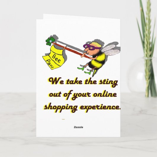 Es tut mir leid karte (Rückseite)