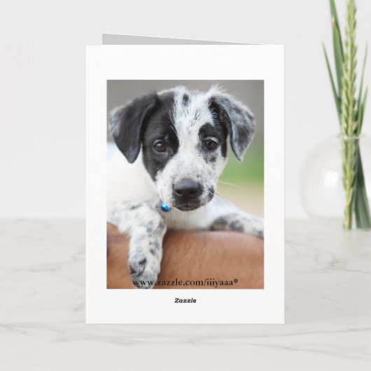 Es tut mir leid karte (Rückseite)