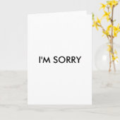 ES TUT MIR LEID KARTE (Gelbe Blume)