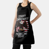 Es tut mir leid, Kommunisten, die ich heute grille Schürze (InSitu)